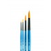 KCK PREMIUM NYLON SHORT HANDLE ARTIST BRUSH - BR SH05